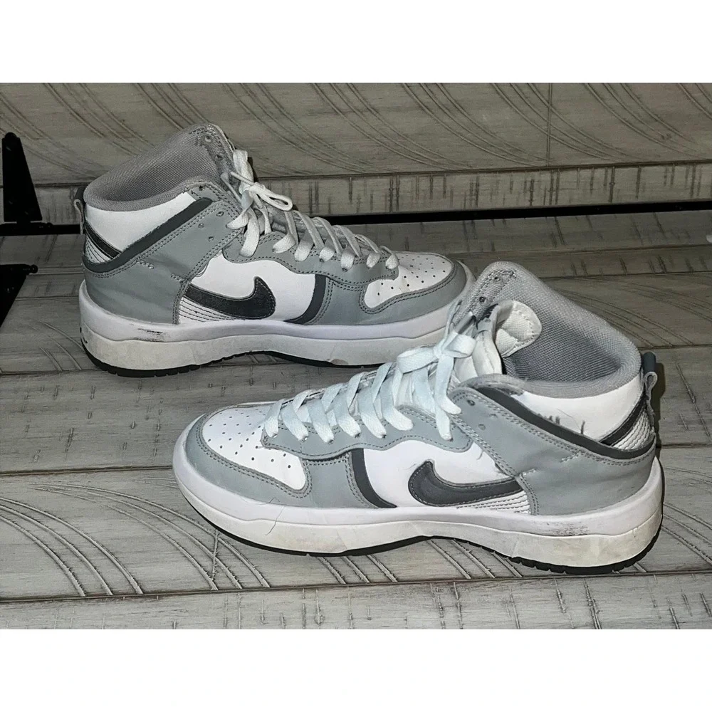 Nike  Dunk High Up 'Light Smoke Grey' DH3718-106 Women's Size 6.5